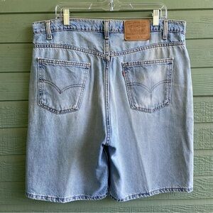 Vintage Levi’s Mens Orange Tab 550 Shorts Size 38